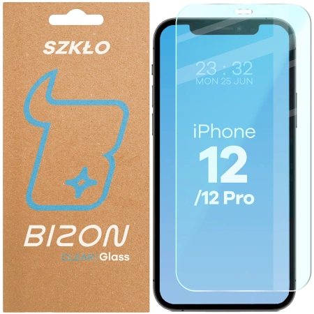 Szkło hartowane Bizon Glass Clear 2 do iPhone 12 / 12 Pro