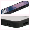 Etui Bizon Case Angelo do Galaxy A16 4G/5G, półprzezroczyste z czarną ramką