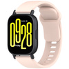 Pasek silikonowy do smartwatcha, Bizon Strap Watch Silicone Pro H, Quick Release 22 mm, różowy