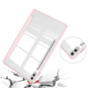 Etui Bizon Case Tab Clear Matt do Galaxy Tab S10 Plus / S9 Plus, jasnoróżowe