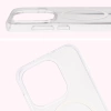 Etui z pierścieniem magnetycznym Bizon Case CrystalO do OnePlus 15, przezroczyste