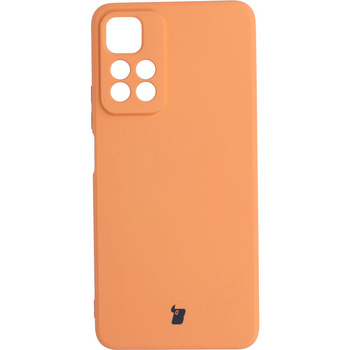 Etui Bizon Case Silicone do Xiaomi Redmi Note 11 Pro+ 5G, pomarańczowe
