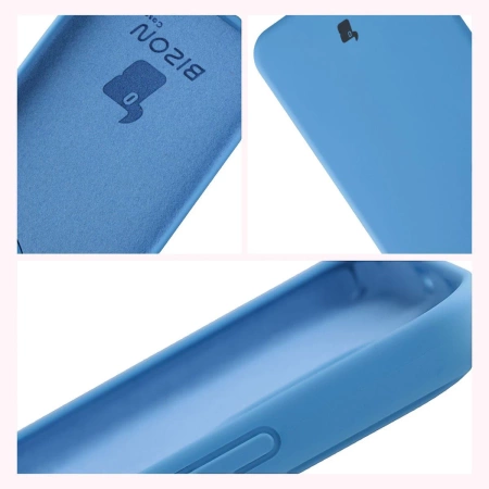 Silikonowe etui Bizon Soft Case do Honor 400, niebieskie