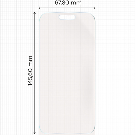 Folia matowa Bizon Glass Film Sun Duo do iPhone 16 Pro, 2 sztuki