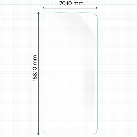 Folia hydrożelowa na ekran Bizon Glass Hydrogel Front Duo do Oppo A58 4G / A38, 2 sztuki