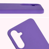 Silikonowe etui Bizon Soft Case do Galaxy S25 Plus, fioletowe
