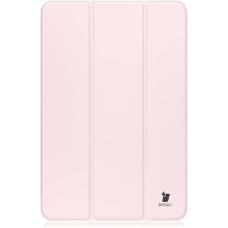 Etui Bizon Case Tab Clear Matt do Galaxy Tab S10 Lite / S10 FE / S9 / S9 FE, jasnoróżowe