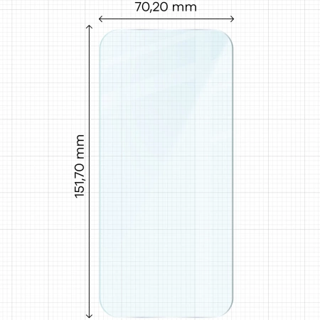Szkło hartowane Bizon Glass Clear 2 do iPhone Air