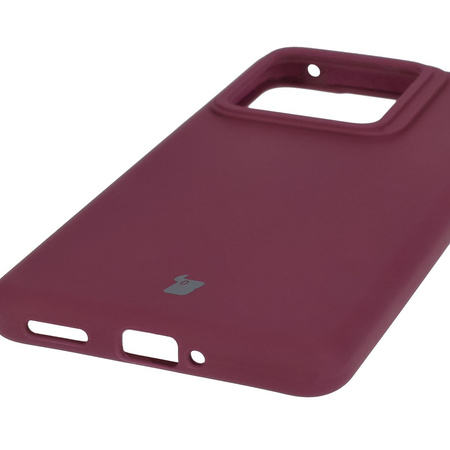 Silikonowe etui Bizon Soft Case do Realme GT 7 Pro, ciemnofioletowe
