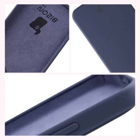 Silikonowe etui Bizon Soft Case do Honor 400, ciemnoniebieskie