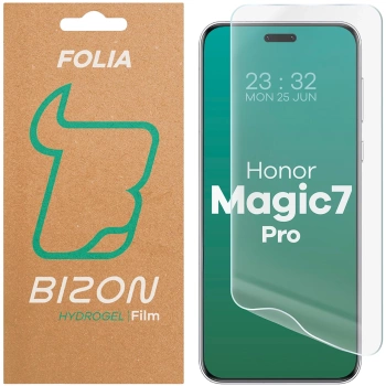Folia hydrożelowa na ekran Bizon Glass Hydrogel Front do Honor Magic7 Pro, 1 sztuka
