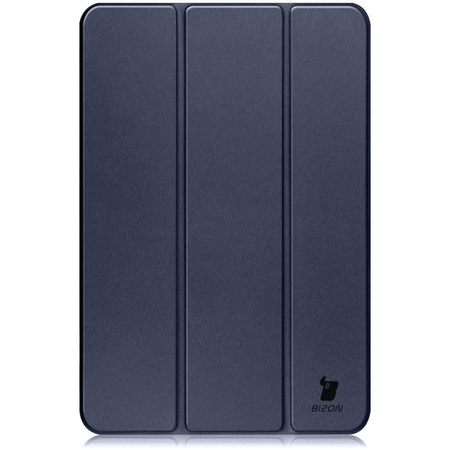 Etui Bizon Case Tab Clear Matt do Galaxy Tab S10 Lite / S10 FE / S9 / S9 FE, granatowe