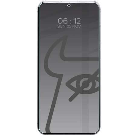 Prywatyzujące szkło hartowane Bizon Glass Clear Shadow do Samsung Galaxy S25 Edge, przyciemniane