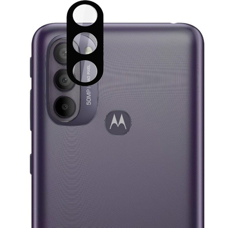 3x Szkło hartowane + szybka na aparat Bizon Glass Clear Pack do Moto G31 / G41