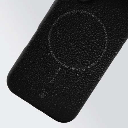 Silikonowe etui z pierścieniem magnetycznym Bizon Soft Case Magnetic do Galaxy S24 Ultra, czarne
