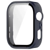 Etui ze szkłem do zegarka Bizon Case+Glass Watch do Huawei Watch Fit 4 Pro, niebieskie