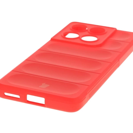 Pancerne etui Bizon Case Tur do Motorola Edge 60 / 60 Fusion, czerwone