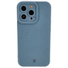Ekologiczne etui Bizon Bio-Case do iPhone 14 Pro, niebieskie