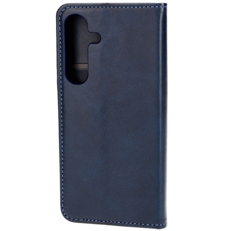 Etui z klapką Bizon Case Pocket Pro do Galaxy S24, granatowe