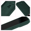 Etui silikonowe do iPhone 15 Pro Bizon Soft Case, ciemnozielone
