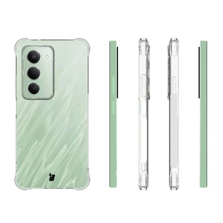 Elastyczne etui Bizon Case Salpa do Xiaomi Redmi 15 4G / 5G, przezroczyste