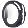 Etui ze szkłem do zegarka Bizon Case+Glass Watch do Samsung Galaxy Watch 8 Classic 46 mm, niebieskie