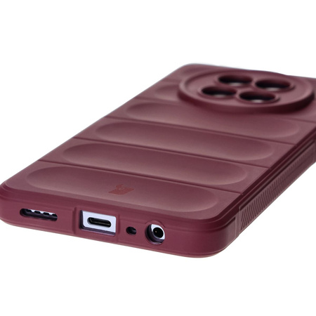 Pancerne etui Bizon Case Tur do Realme 12 / 12x, burgundowe