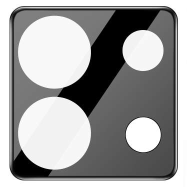 Szkło na aparat Bizon Glass Silk Lens do Xiaomi Redmi Note 13 Pro 4G / Poco M6 Pro 4G, 2 sztuki