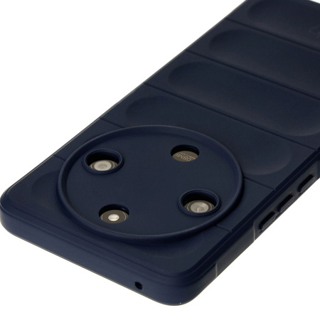 Pancerne etui Bizon Case Tur do Honor Magic6 Lite, granatowe