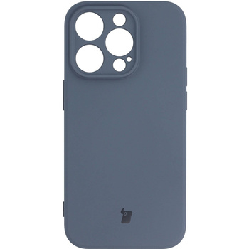 Etui Bizon Case Silicone do iPhone 14 Pro, szare