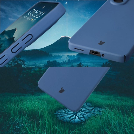 Etui Bizon Case Łupka do OnePlus Nord CE5 5G, niebieskie