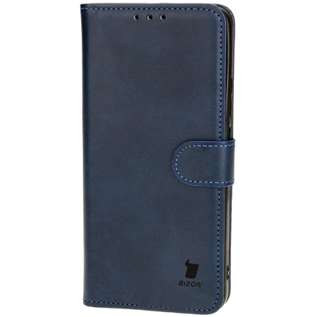 Etui z klapką Bizon Case Pocket do Oppo A38 4G, granatowe