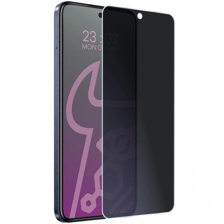 Prywatyzujące szkło hybrydowe Bizon Glass Mule Shadow do Infinix Hot 50 Pro 4G, matowe