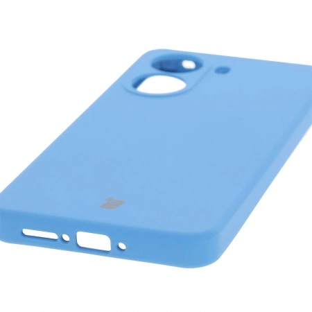 Silikonowe etui Bizon Soft Case do Xiaomi POCO X7 Pro, niebieskie