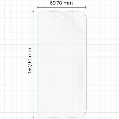 Folia matowa Bizon Glass Film Sun Duo do Google Pixel 9a, 2 sztuki