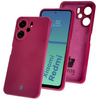 Silikonowe etui Bizon Soft Case do Xiaomi Redmi 13C 4G / Xiaomi Redmi 13C 5G / Xiaomi Poco C65, ciemnofioletowe