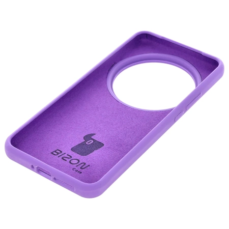 Silikonowe etui Bizon Soft Case do Xiaomi 15 Ultra, fioletowe
