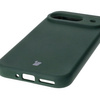Silikonowe etui Bizon Soft Case do Google Pixel 9, ciemnozielone