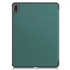 Etui z klapką Bizon Case Tab Croc do OnePlus Pad 3 / 2 Pro / OPPO Pad 4 / 4 Pro, ciemnozielone