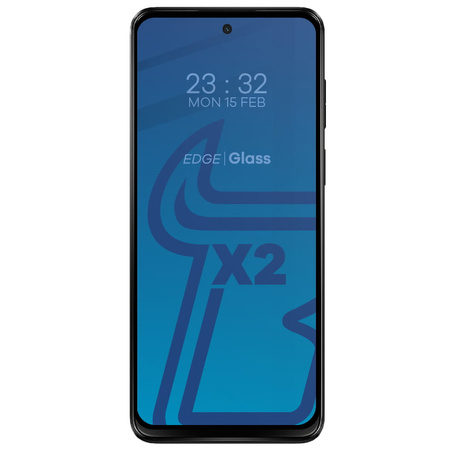 2x Szkło + szybka na aparat Bizon Edge 2 Pack do Moto G13/G23 4G