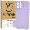 Ekologiczne etui Bizon Bio-Case do iPhone 13 Pro Max, fioletowe