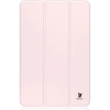 Etui z klapką Bizon Case Tab Clear Matt do Galaxy Tab S10 FE Plus, różowe