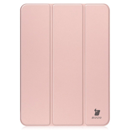Etui Bizon Case Tab Clear Matt do iPad Pro 13" 2025 / 2024, różowe