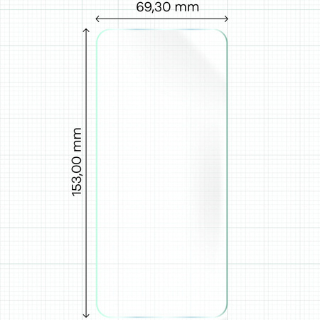 Folia hydrożelowa na ekran Bizon Glass Hydrogel Front do Oppo A78 4G, 2 sztuki