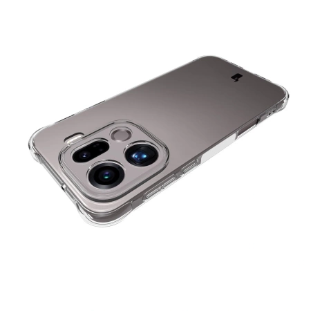 Elastyczne etui Bizon Case Salpa do Oppo Find X9 Pro, przezroczyste