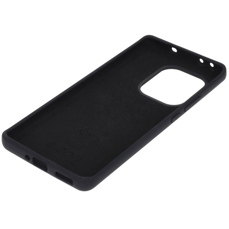 Silikonowe etui Bizon Soft Case do Realme GT 6 / 6T / Neo 6 / Neo 6 SE, czarne