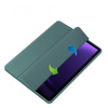 Etui Bizon Case Tab Clear Matt do Samsung Galaxy Tab S9 / S9 FE, ciemnozielone