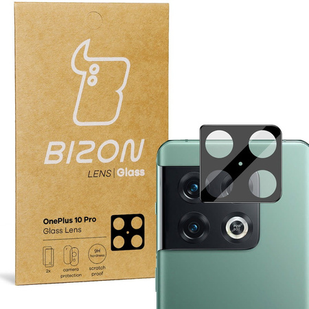 Szkło na aparat Bizon Glass Silk Lens dla OnePlus 10 Pro, 2 sztuki