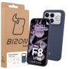 Silikonowe etui Bizon Soft Case do Xiaomi POCO F8 Ultra, ciemnoniebieskie