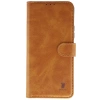 Etui z klapką Bizon Case Pocket do Xiaomi Redmi 15 4G / 5G, brązowe
